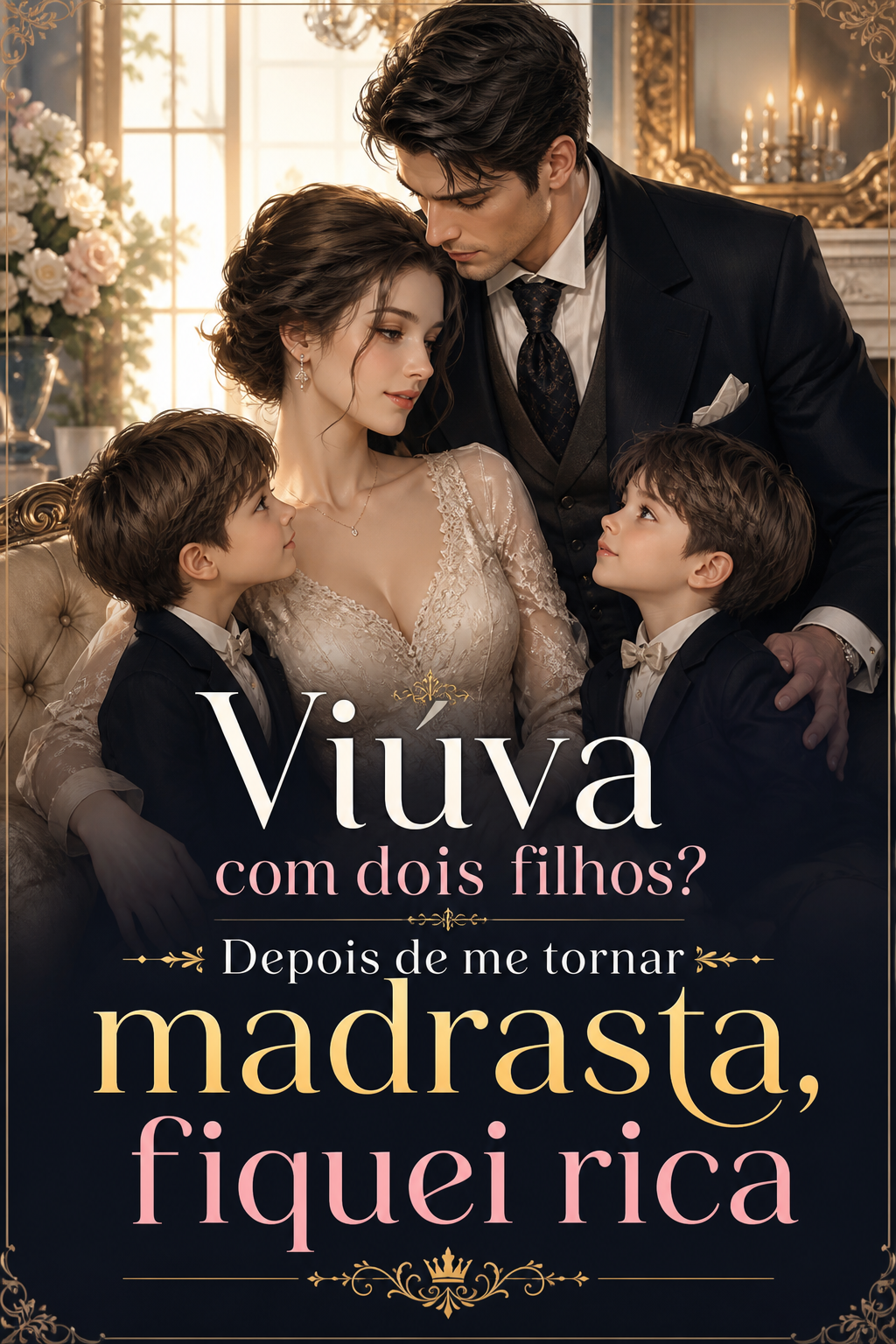 Viúva com dois filhos? Depois de me tornar madrasta, fiquei rica