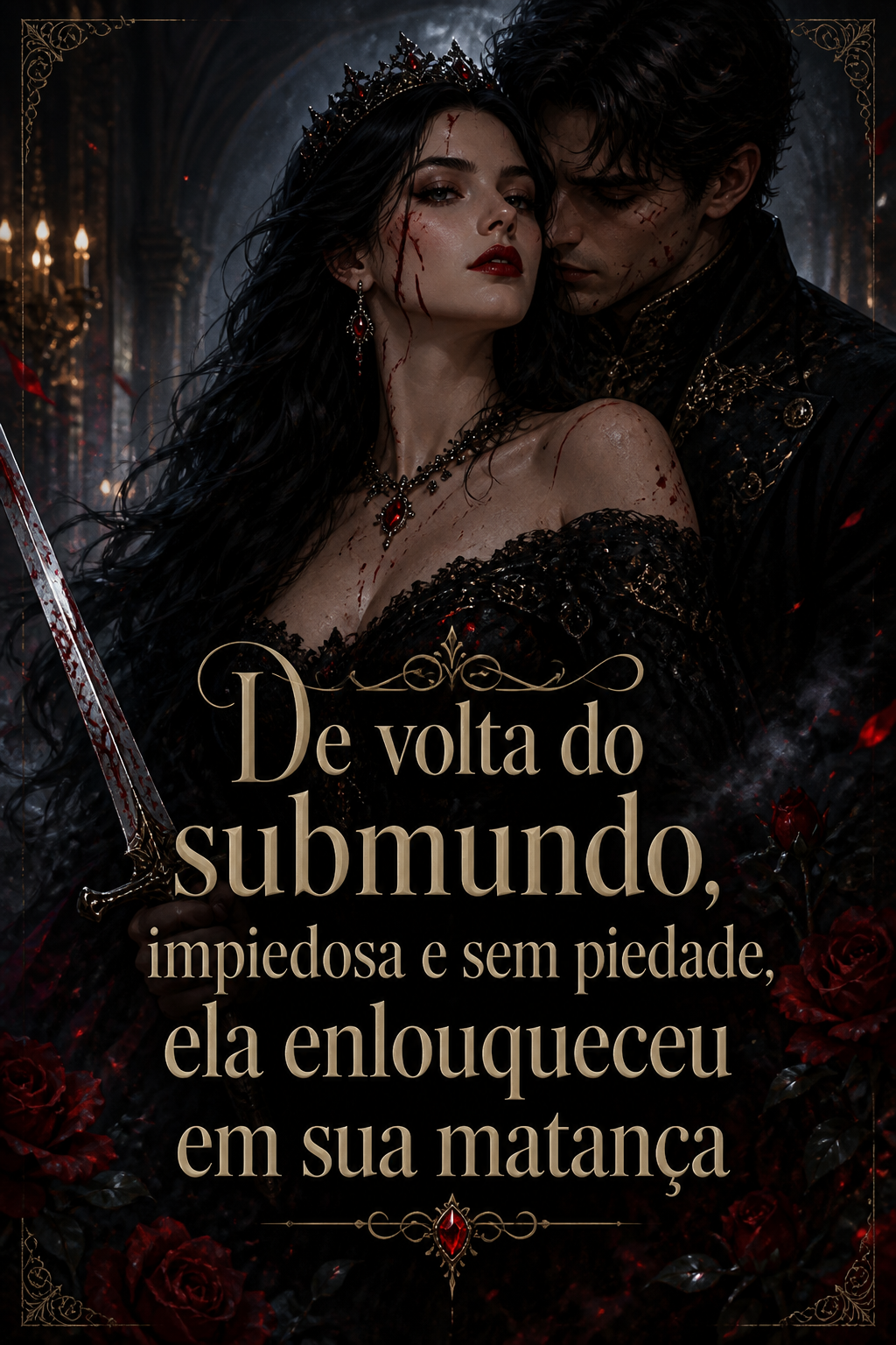 De volta do submundo, impiedosa e sem piedade, ela enlouqueceu em sua matança